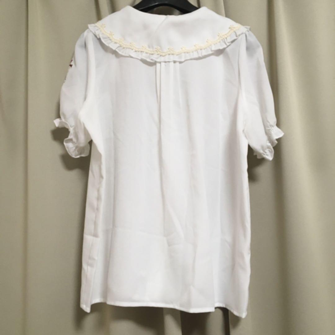 新作HOT 苺刺繍半袖ブラウス ジャンスカセット アマベル ロリィタ イチゴ ストロベリー TedjW-m87724456989 最安値爆買い
