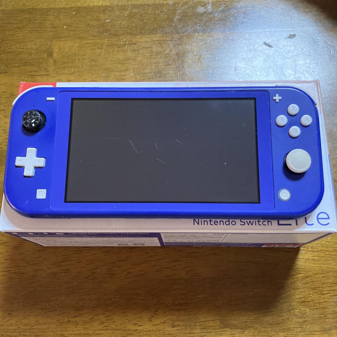 Switch Nintendo Lite ブルー ジャンク