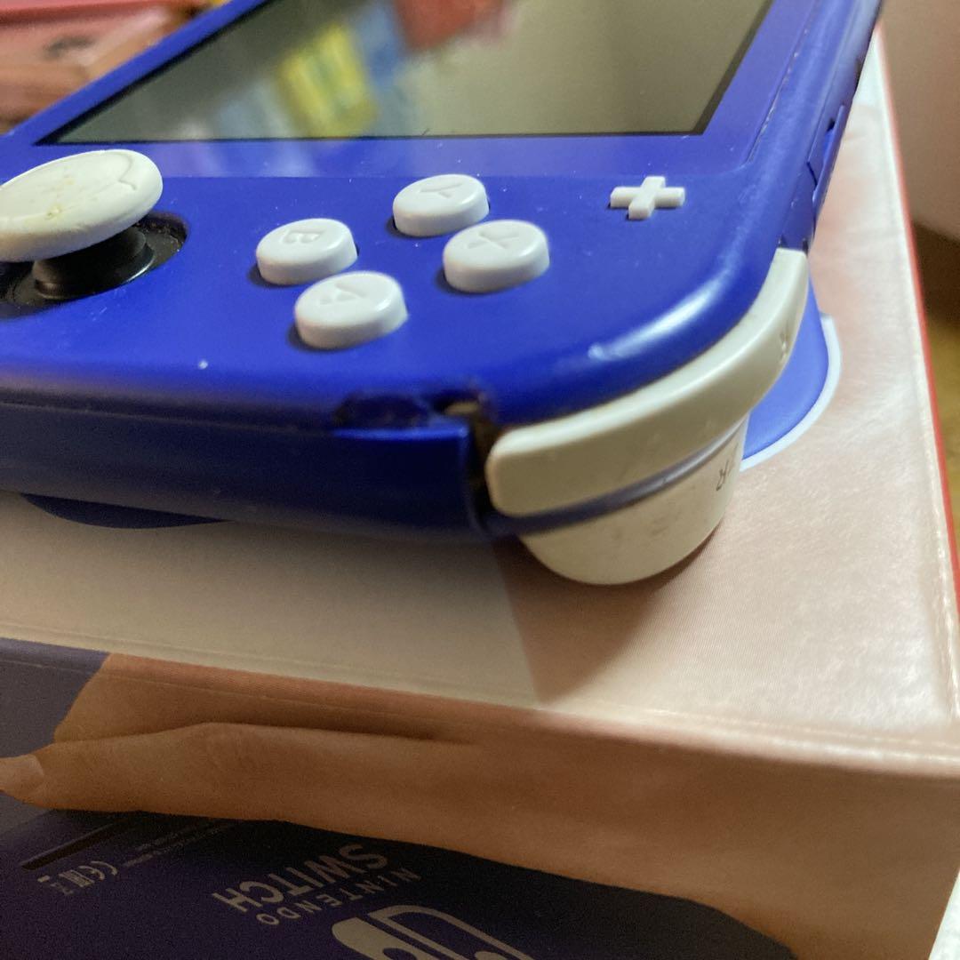 Switchライト/ブルー　ジャンク 人気激安 Nintendo 取り払っ ジャンク 青 Lite Switch Nintendo