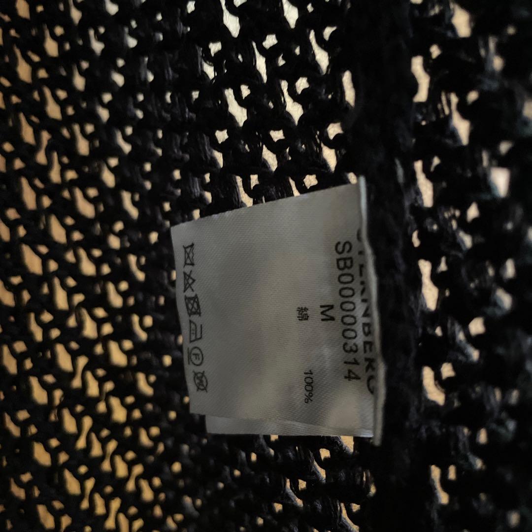 通信販売STERNBERG ギマメッシュニットベスト ブラック M ニット