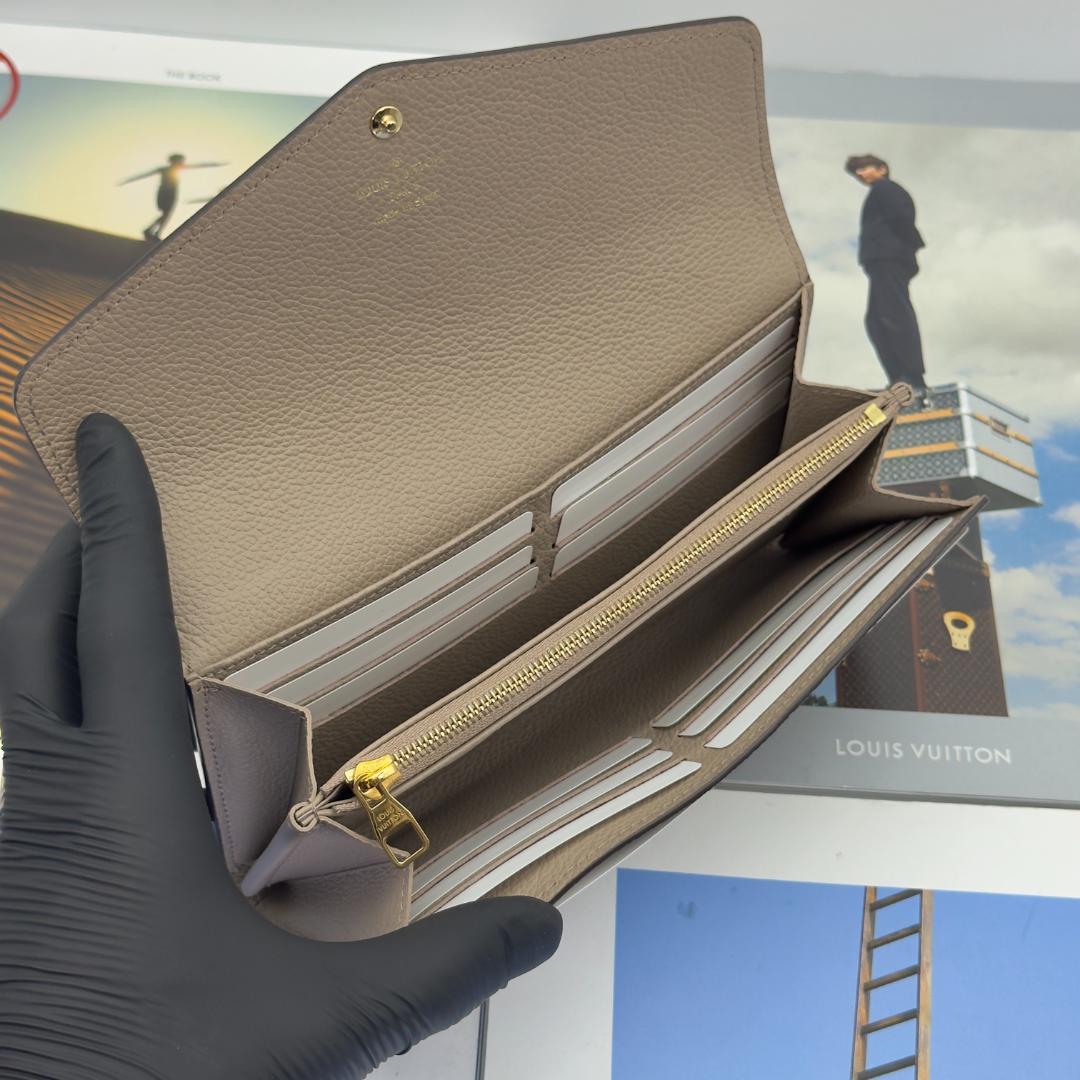 未使用級 ルイヴィトン アンプラント ポルトフォイユ・サラ NM 財布 A197