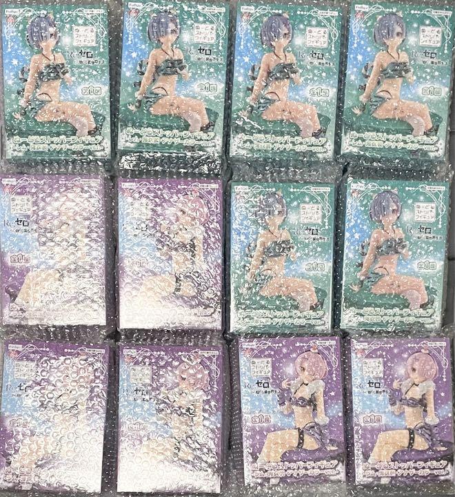 ぬーどるすとっぱー フィギュア 12体セット(レム、ラム)