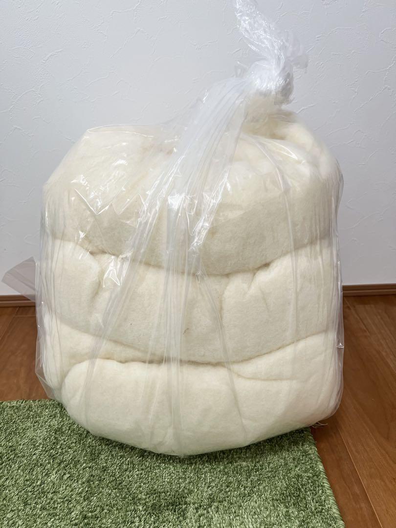 ペレンベール鎌倉　ランヴィエ生成り羊毛
