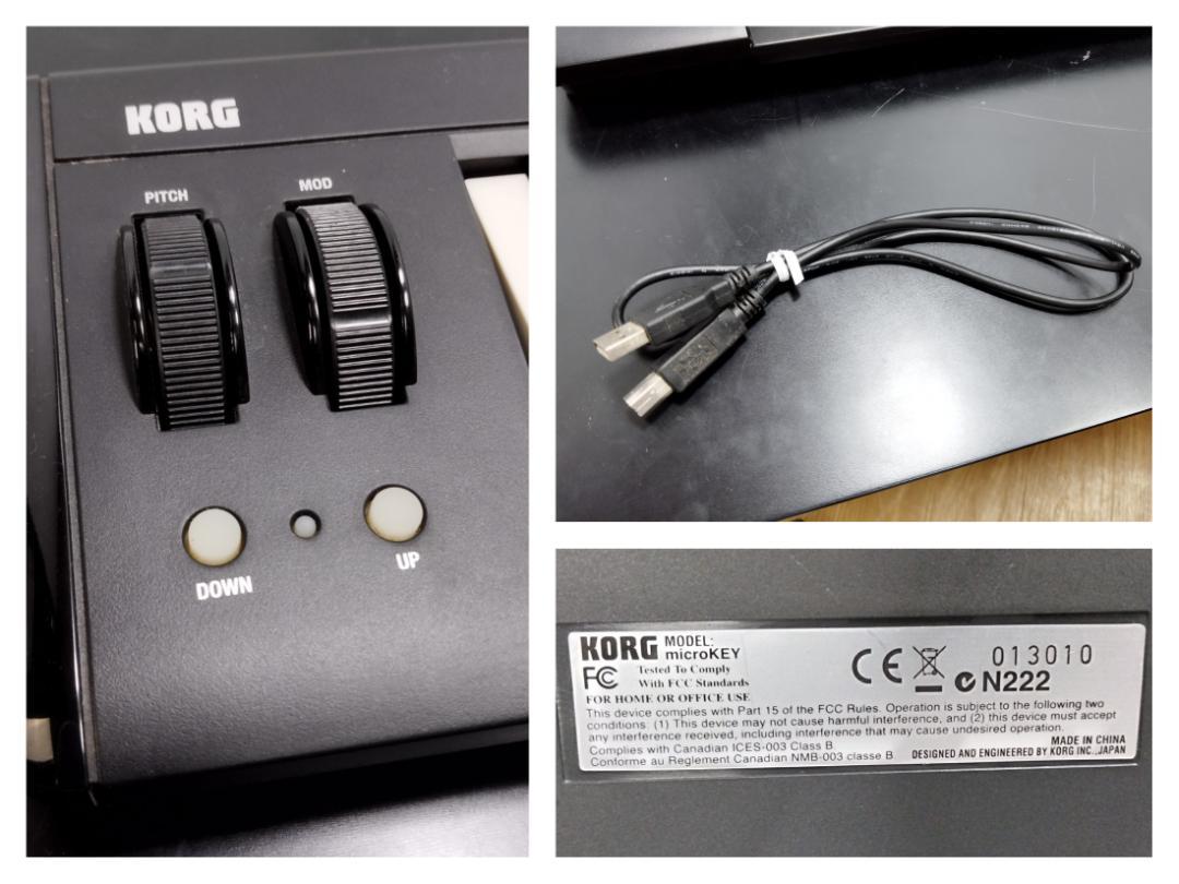 Y♢416 KORG MIDIキーボード microKEY-37