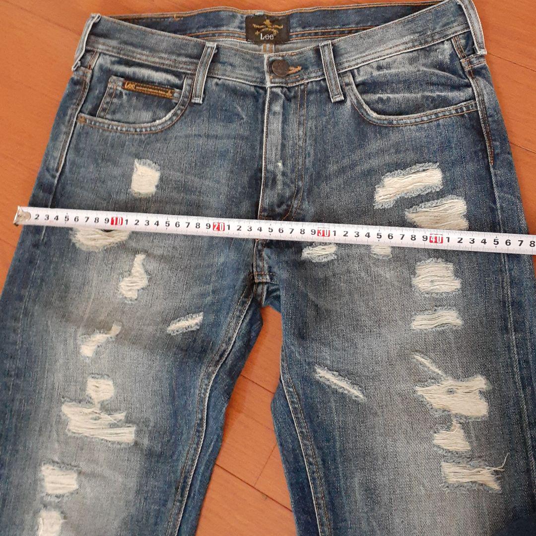 ヴィヴィアンウエストウッド × Lee　コラボ　ダメージデニム