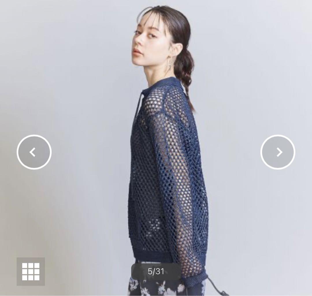BEAUTY&YOUTH UNITED ARROWS メッシュメキシカンパーカー