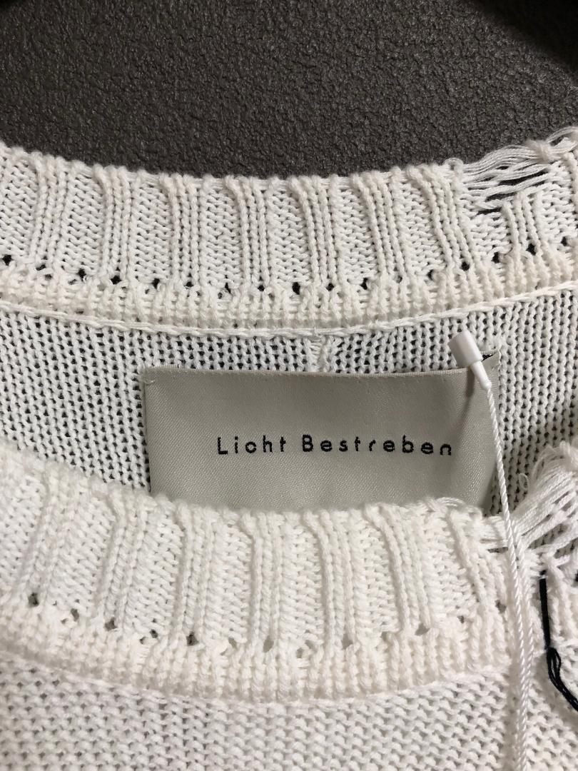 新品 Licht Bestreben ハンドステッチ ニット Tシャツ - メルカリ