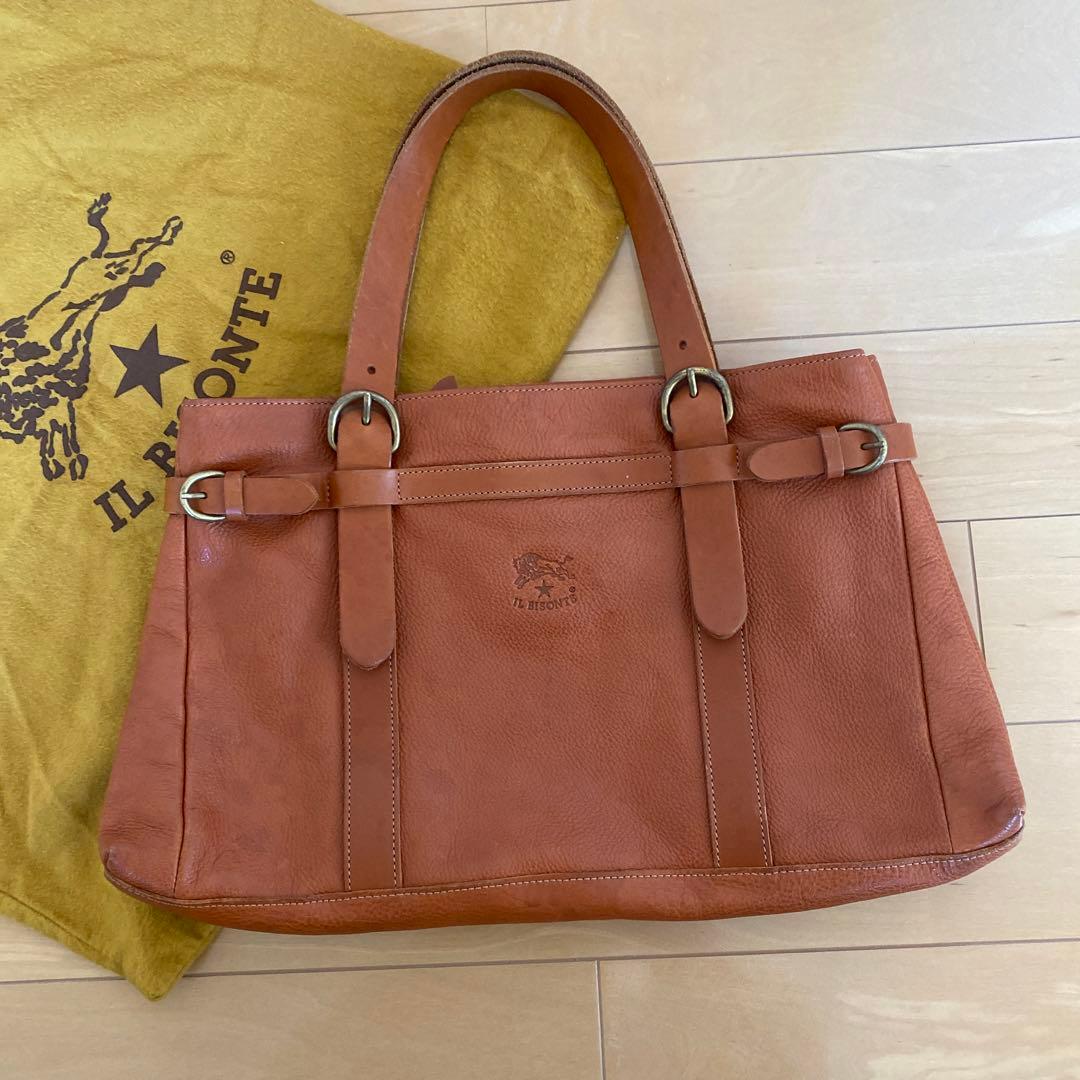 一番の贈り物 IL BISONTE イルビゾンテ トートバッグ トートバッグ