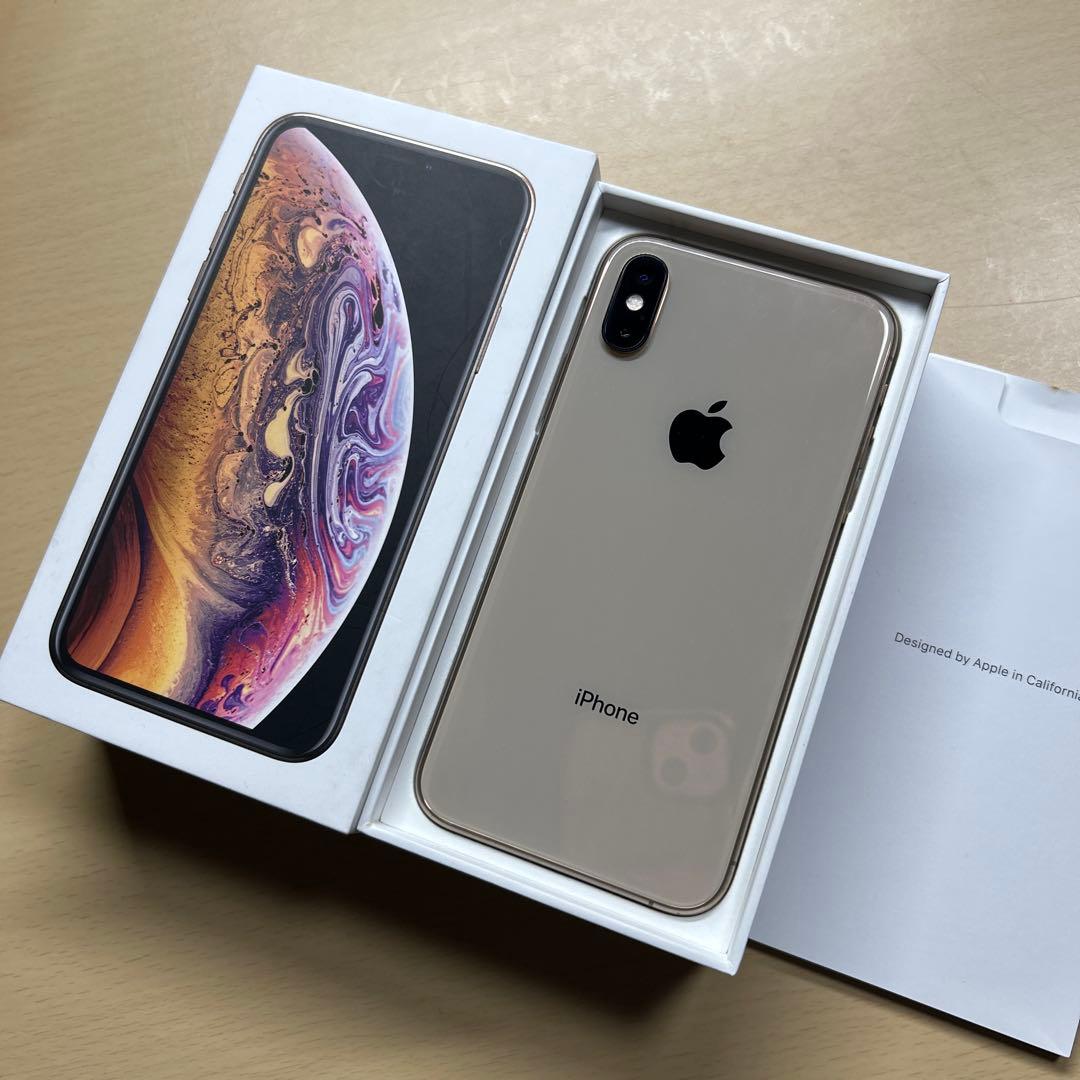 iPhoneXS 256GB SIMフリー 割れなし 不具合ありApple