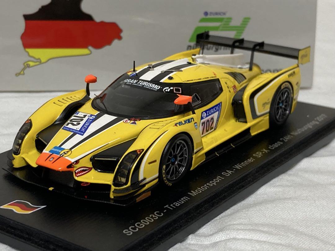 グリッケンハウス SCG003C ニュルブルクリンク2017 スパーク製1/43