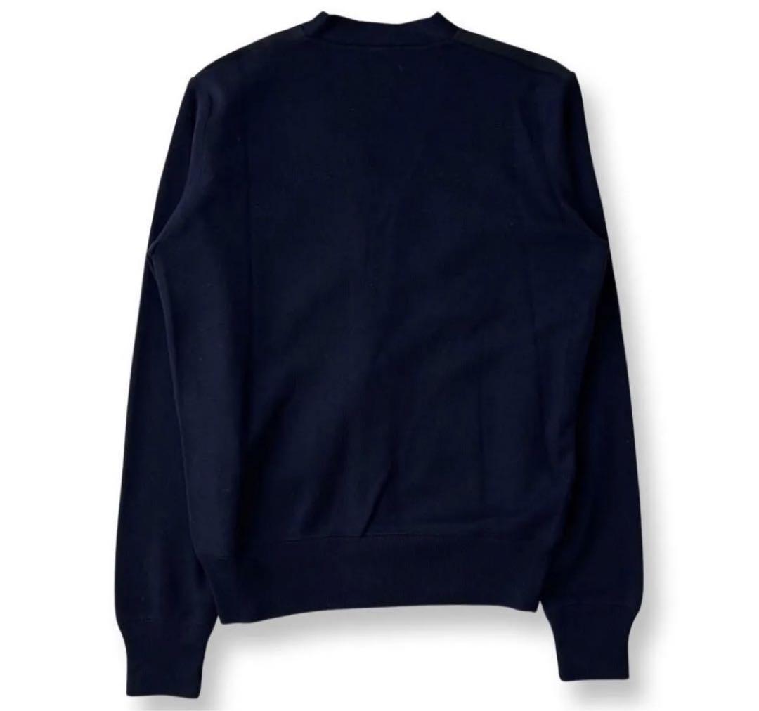 トップス PRADA lether patch knit cardigan size:50