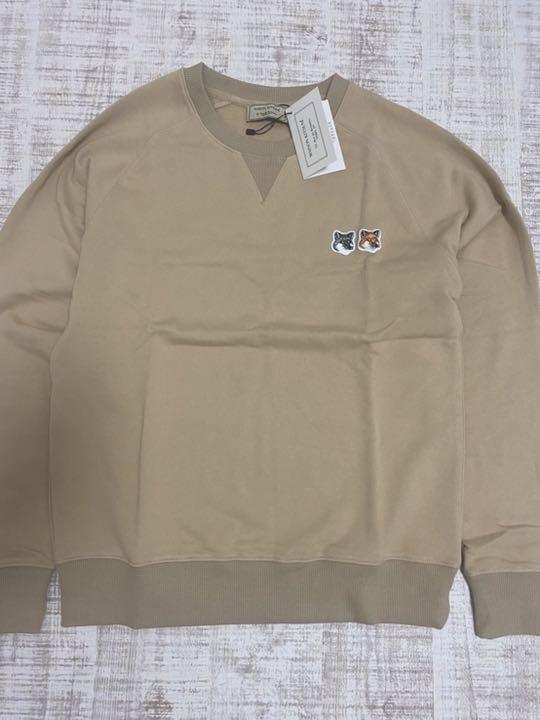 安い大人気 メゾンキツネ スウェットトレーナー maison kitsune ダブル vXjpt-m87740494097 国産超特価