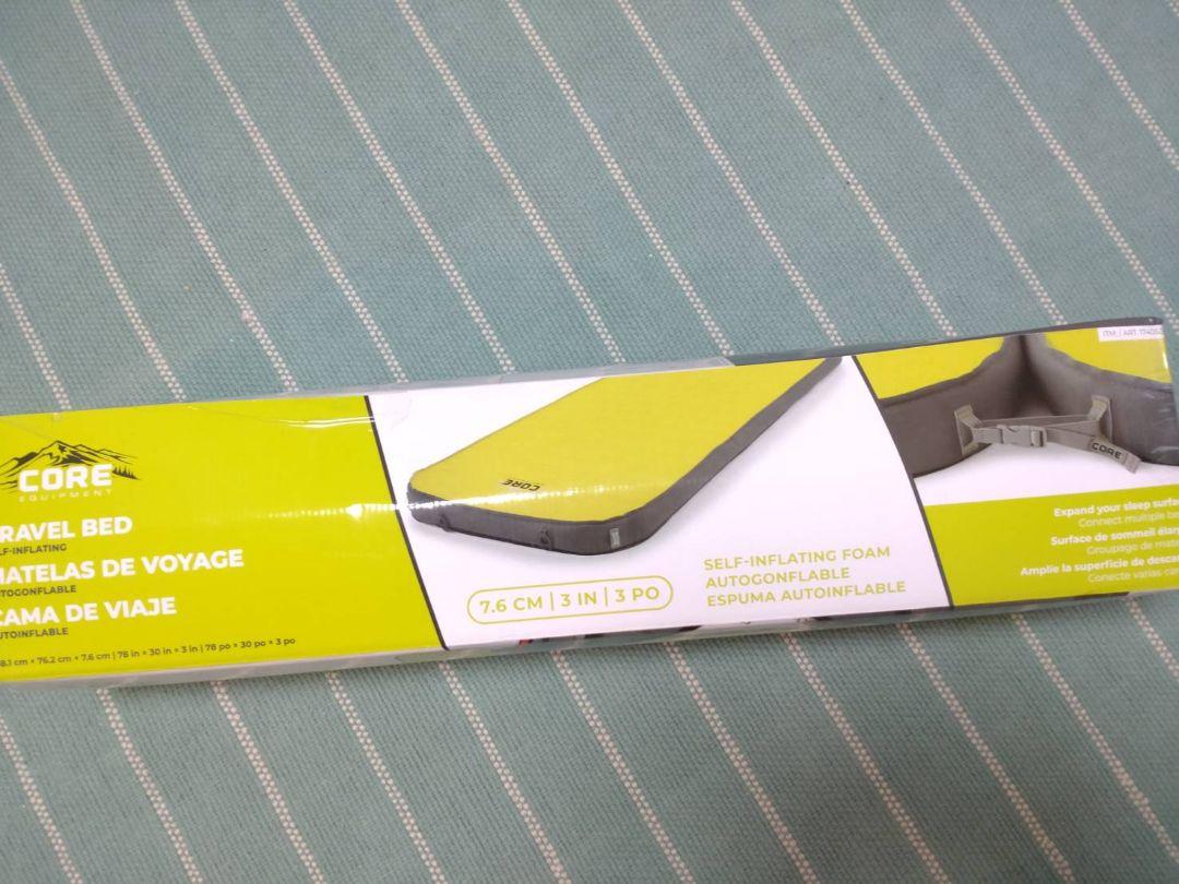 CORE EQUIPMENT 自動膨張式トラベルベッド　キャンプ用品