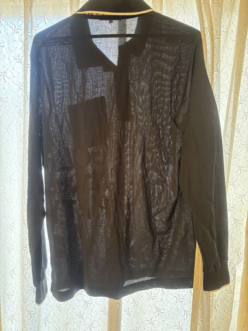 CASTELBAJAC 長袖シャツ　サイズ48 CASTELBAJAC ブラック長袖シャツサイズ 48
