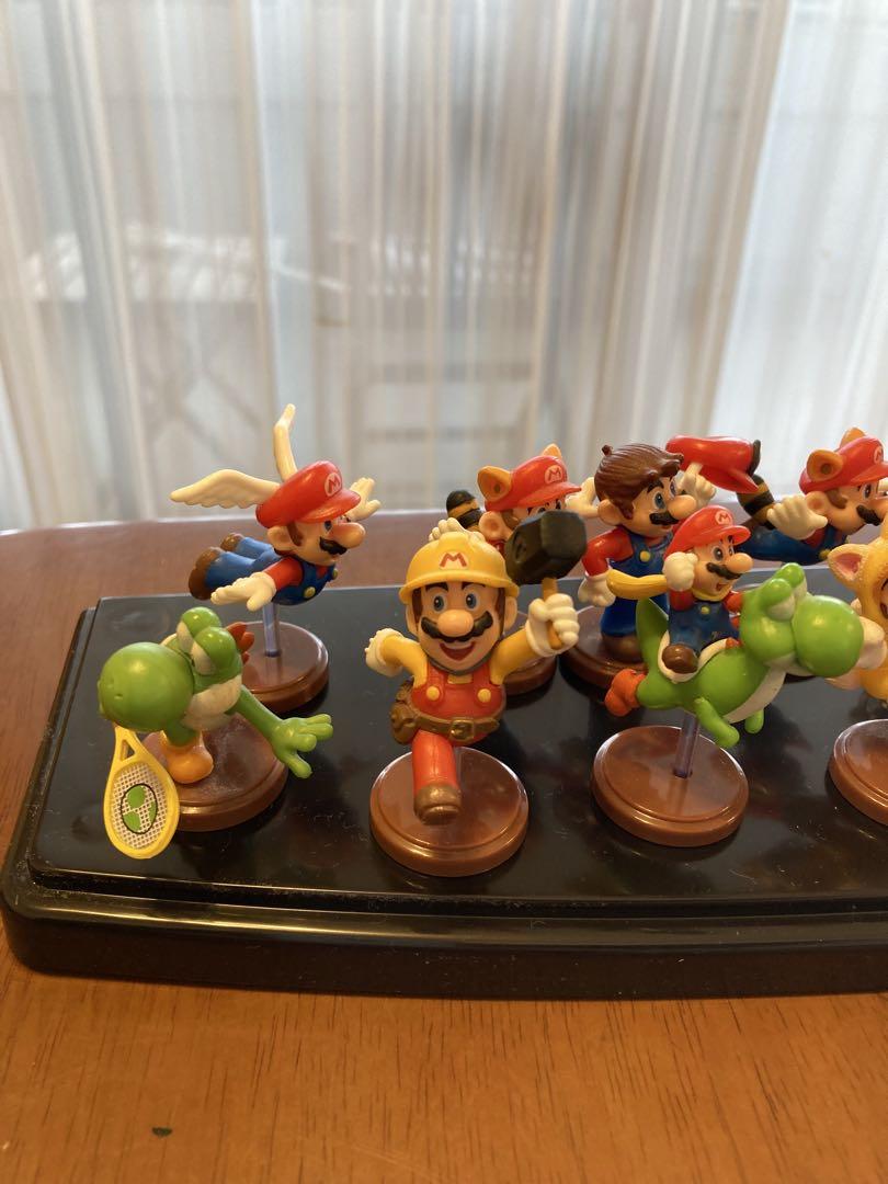 マリオフィギュア　チョコボール　土管マリオ シークレット　飾りケース付