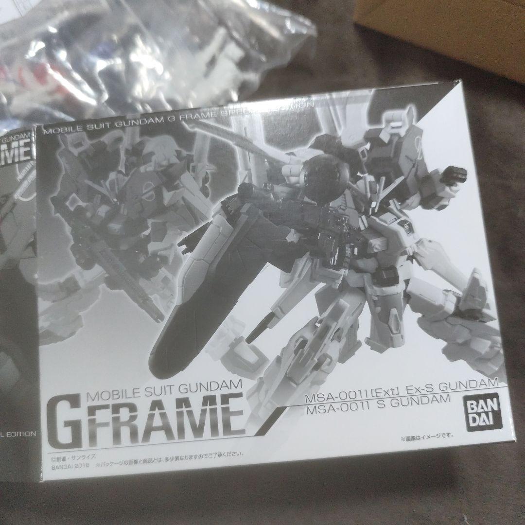 機動戦士ガンダムGFRAME Ex-Sガンダム/Sガンダム　プレミアムバンダイ