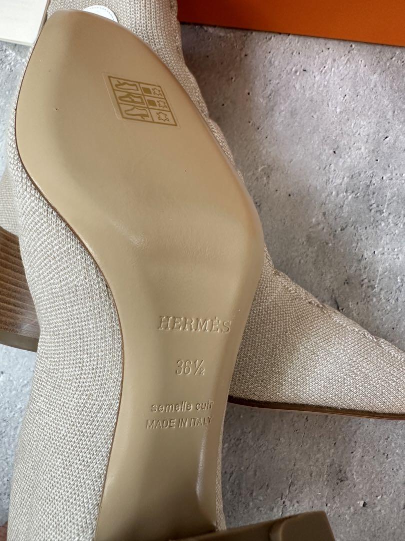 新品エルメス HERMES ヴォルヴェール60 ニットショートブーツ 画像4