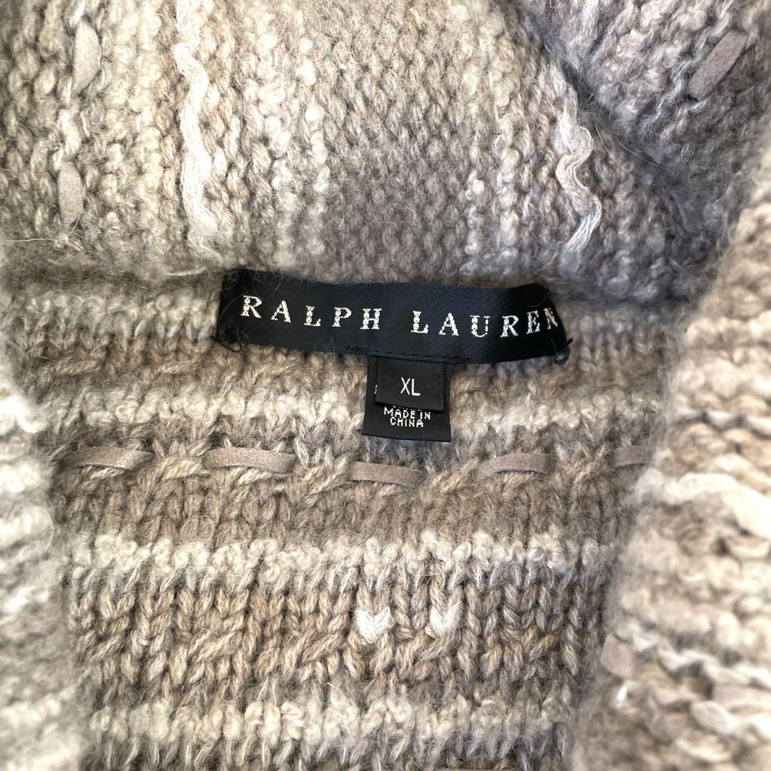 【美品】Ralph Lauren XL ニットカーディガン　メンズ