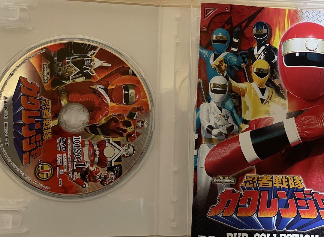 忍者戦隊カクレンジャー DVD COLLECTION VOL.1〈5枚組〉
