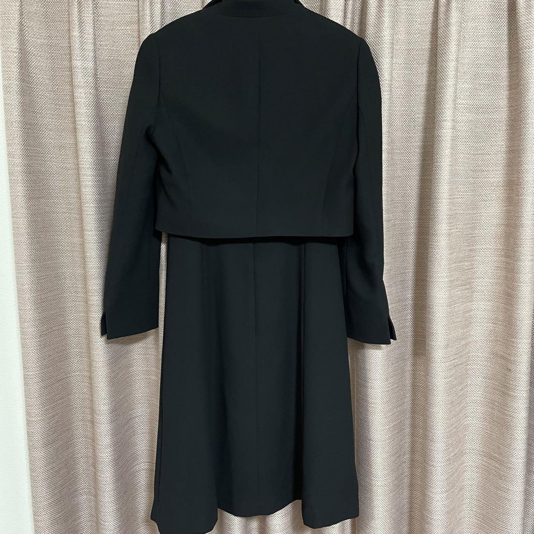 【ユキトリイ】ブラックフォーマル 喪服 礼服 ワンピース セットアップジャケット