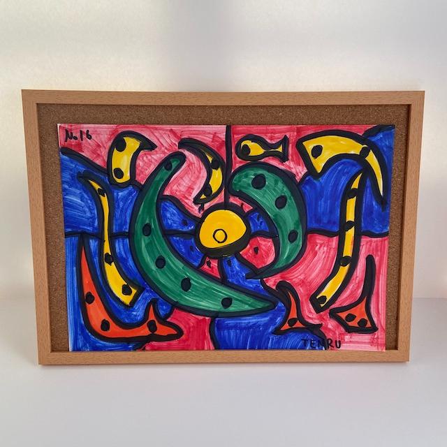 オリジナル品 TENRU の絵 No.16 m5joa-m87749554077 本物 画家 正規店好評