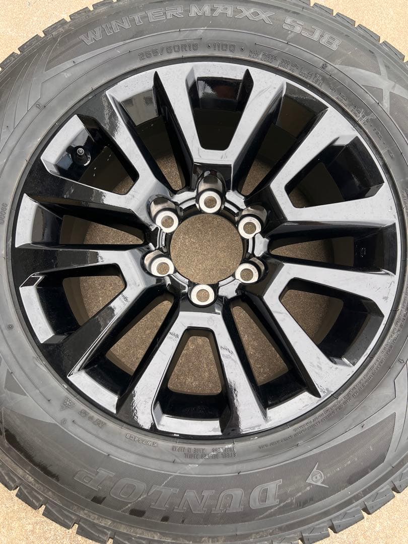 150 プラド ブラックエディション WINTER MAXX SJ8 1本のみ