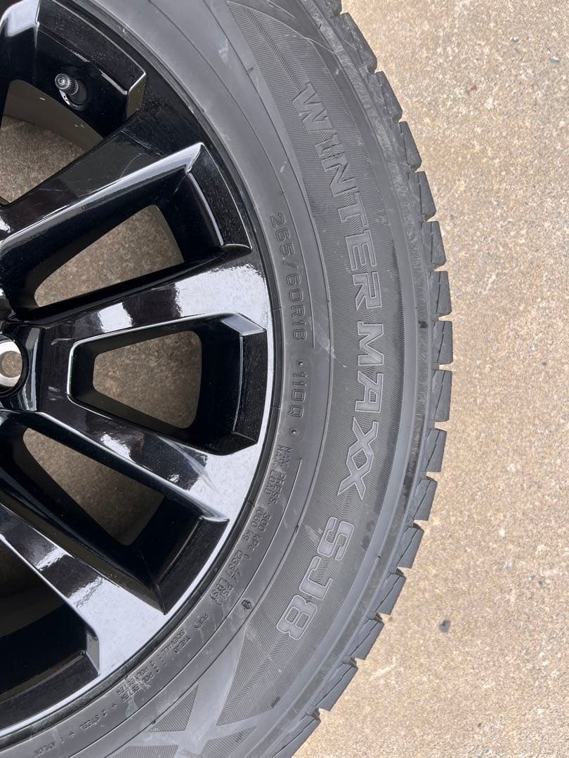 150 プラド ブラックエディション WINTER MAXX SJ8 1本のみ