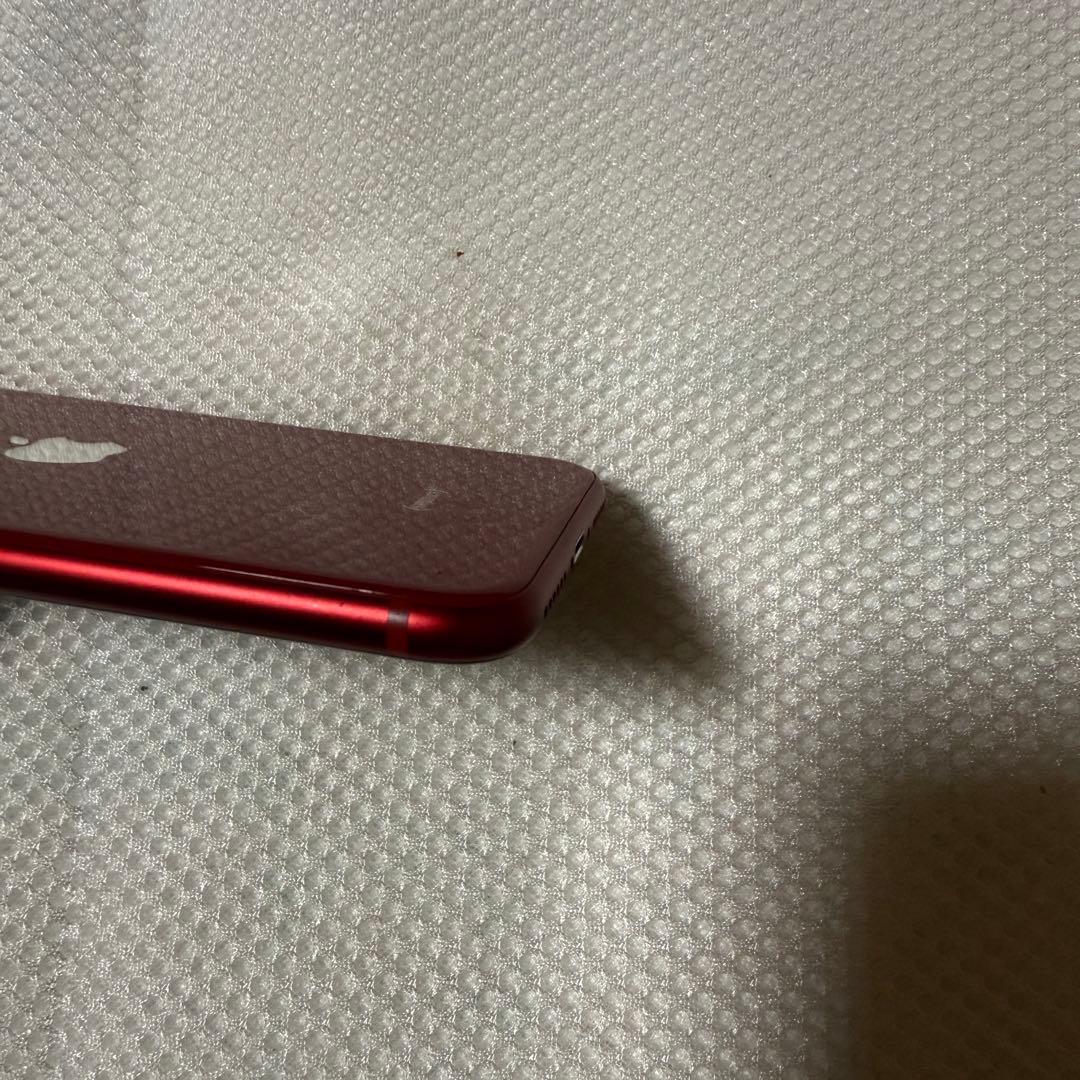 美品 SIMフリー iPhoneSE 第3世代 64GB レッド 85%