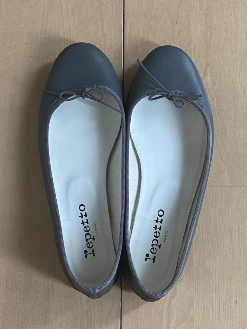 repetto レペット バレエシューズ パンプス グレー