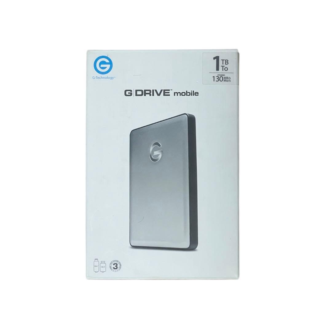 外付けハードディスク・ドライブ G-Technology G/DRIVE mobile 1TB New