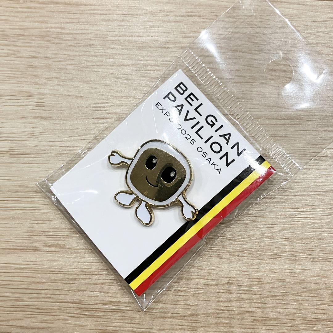 直送商品 新品】万博会場限定ベルギーパビリオンピンバッジ｜ピンズ ピンズ・ピンバッジ・缶バッジ