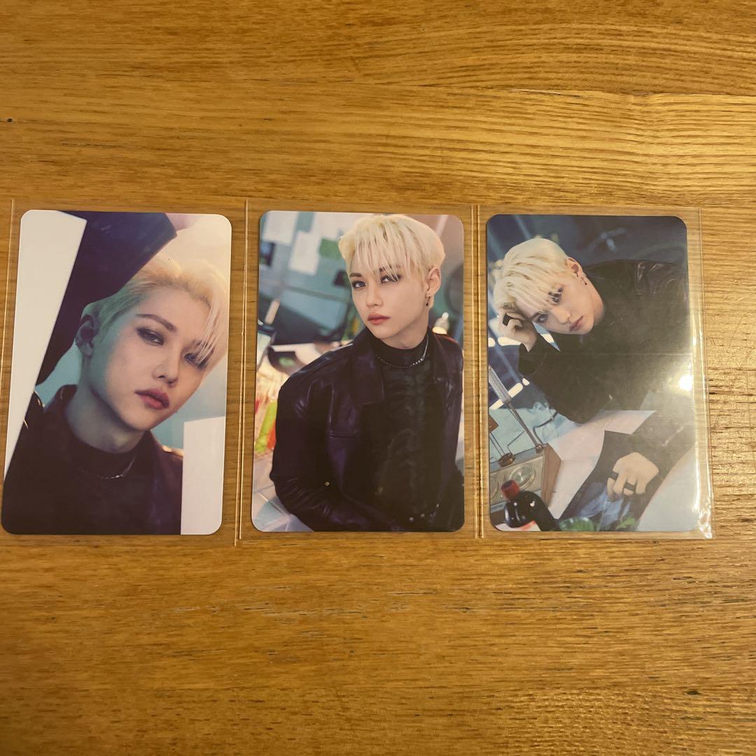 stray kids ラントレ maniac フィリックス 3枚 コンプ 販売専門店 コンプ フィリックス MANIAC アイドル