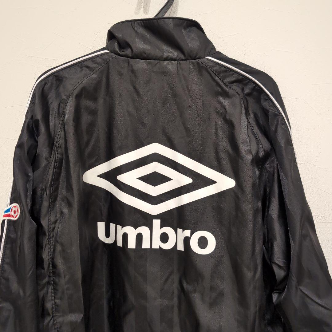 Umbro ウィンドブレーカー JFL刺繍 黒　レフェリー　非売品
