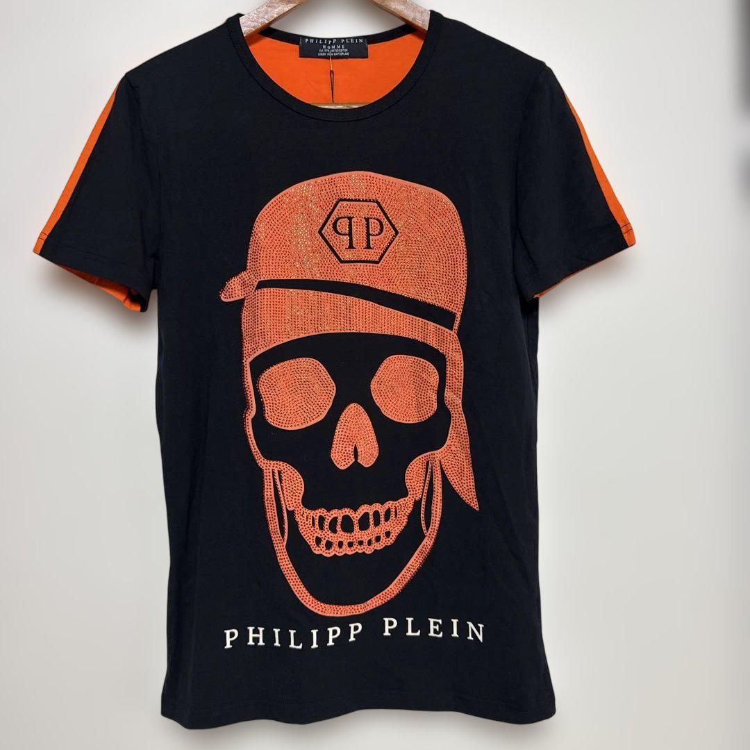 PHILIPP PLEIN スカル スワロフスキー Tシャツ M - メルカリ