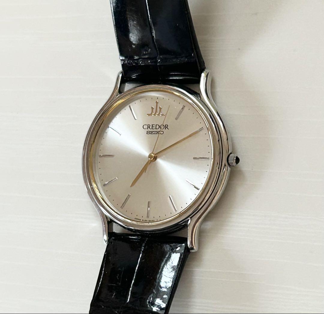 CREDOR SEIKO 8J81-6A30 腕時計 動作品
