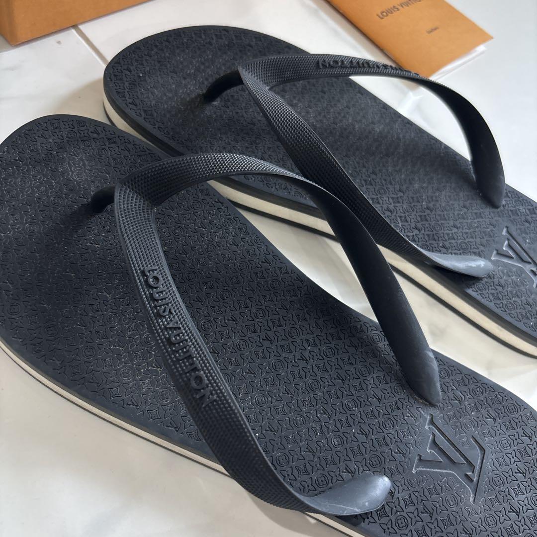 Louis Vuitton ビーチサンダル ブラック