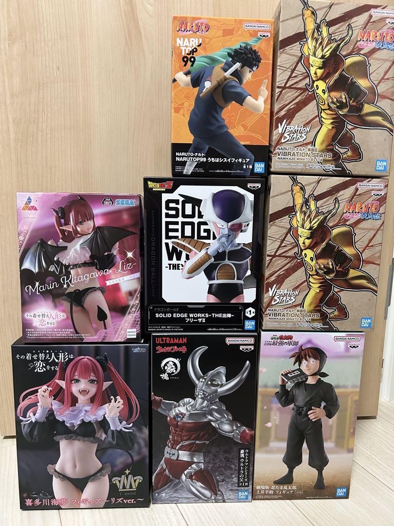 フリーザ　土井半助　ウルトラの父　喜多川海夢　波風ミナト　フィギュア　まとめ売り