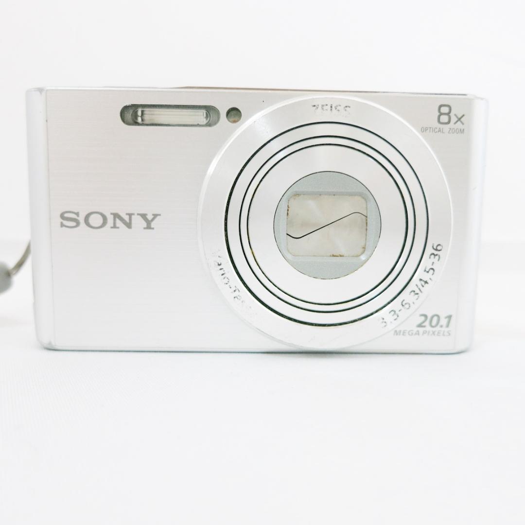 ジャンク品／SONY Cyber-shot DSC-W830 シルバー デジカメ