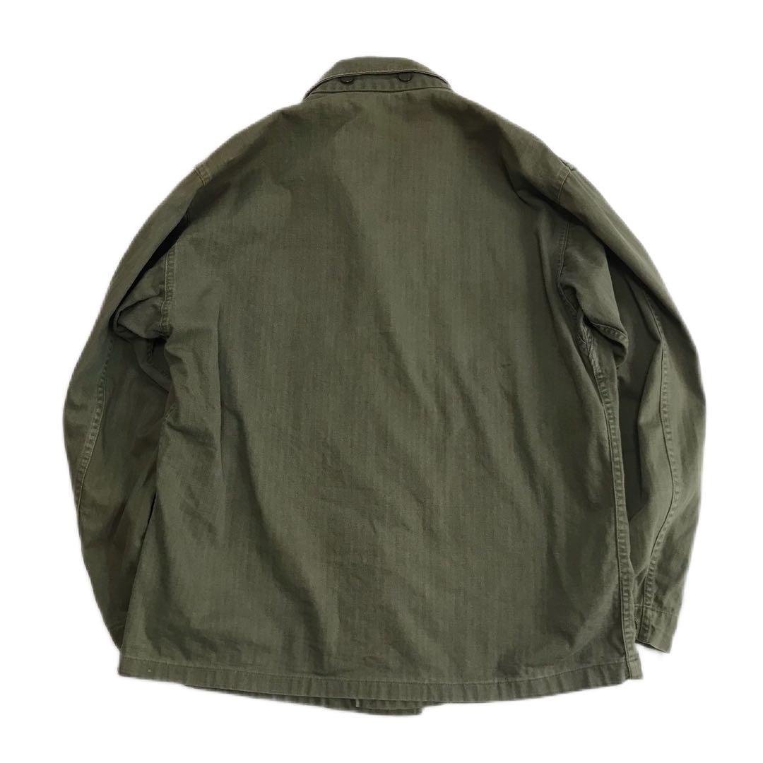 M-43 HBT ジャケット 13スターボタン 38R 40s 米軍 us M-43 HBT ジャケット 13スターボタン 38R 40s 米軍 us