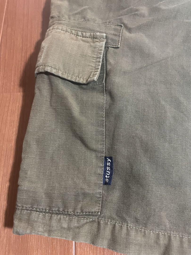 90s ステューシー　カーゴハーフパンツ