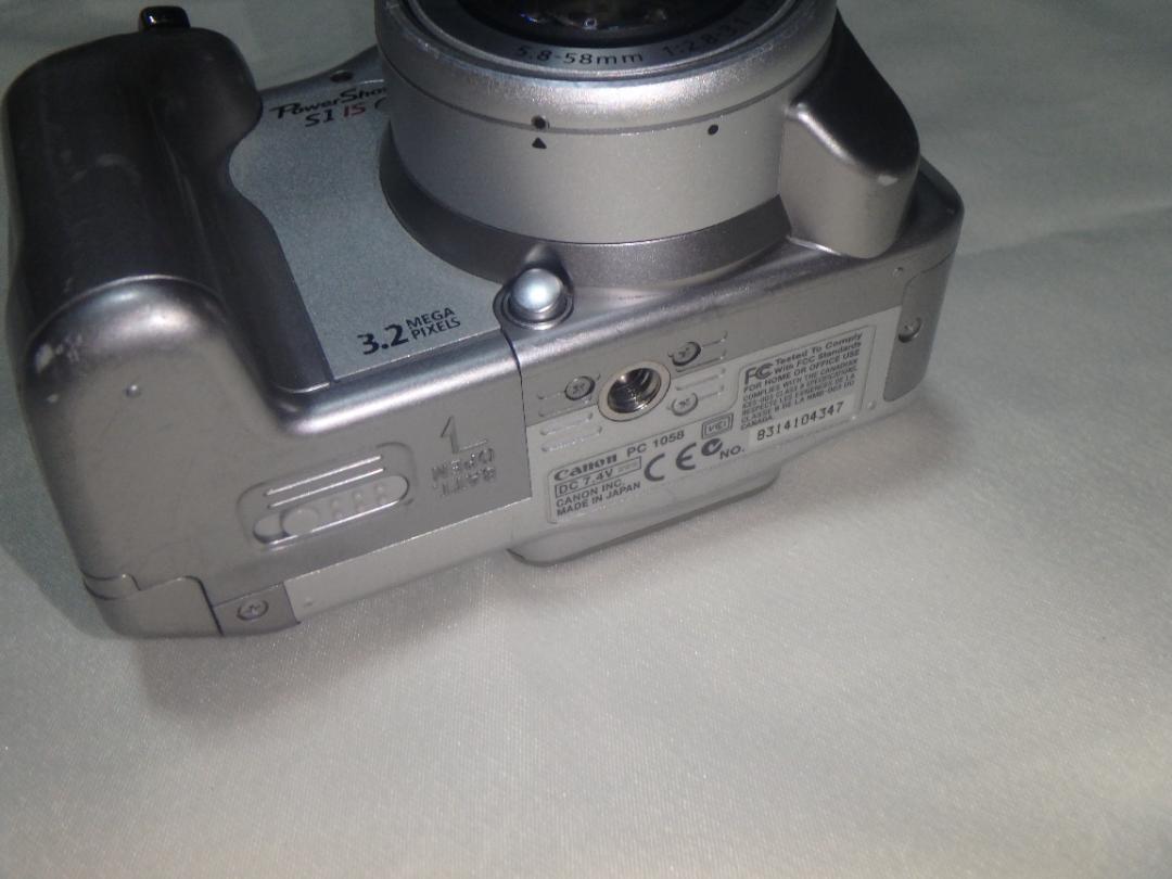 CANON PowerShot S1IS デジタルカメラ 乾電池駆動