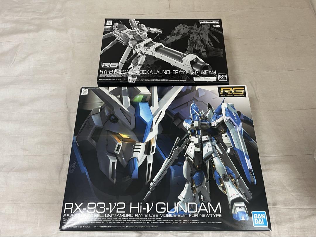 RG Hi-νガンダム＋ハイパー・メガ・バズーカ・ランチャー