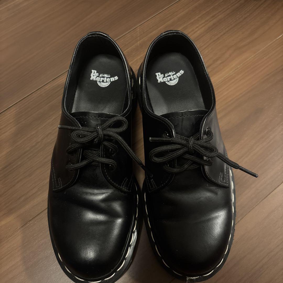 Dr. Martens ドクターマーチン 3ホールシューズ ホワイトステッチ