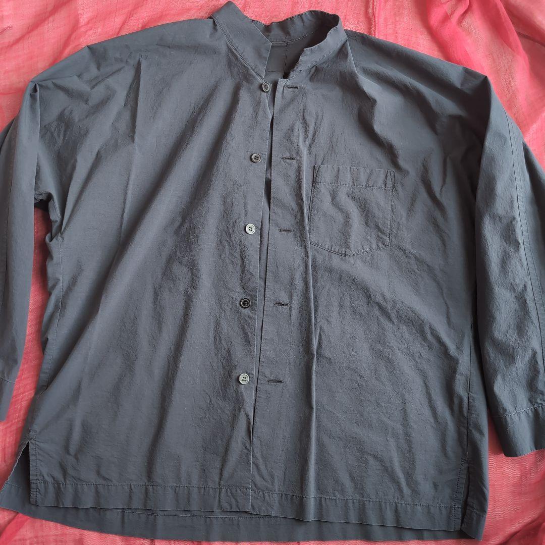 HOMME PLISSÉ ISSEY MIYAKE グレー長袖シャツ