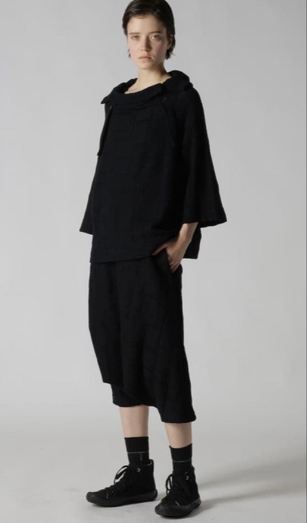 〈新品〉Y's COTTON CANVAS SNEAKERS/黒/23.5cm 〈新品〉Y's COTTON CANVAS SNEAKERS/黒/23.5cm