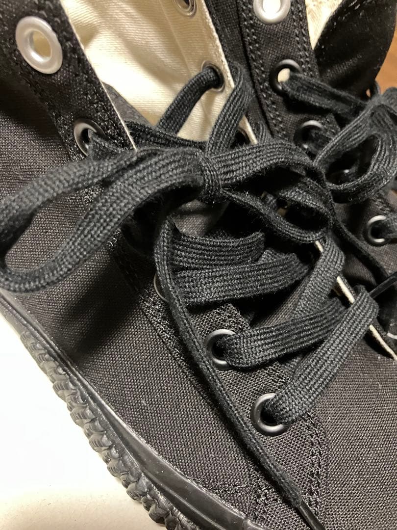 〈新品〉Y's COTTON CANVAS SNEAKERS/黒/23.5cm 〈新品〉Y's COTTON CANVAS SNEAKERS/黒/23.5cm