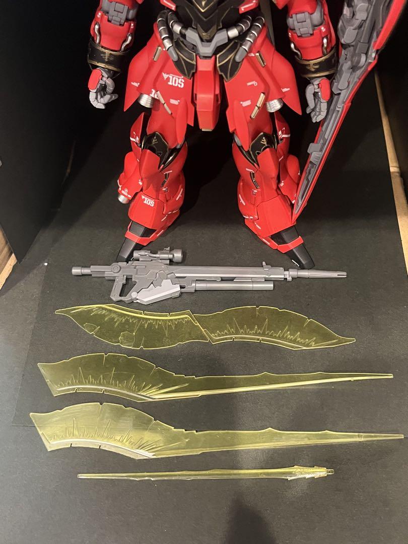 【市場希少品】ガンプラ ジャンク　MG 1/100　シナンジュ　クリーニング済