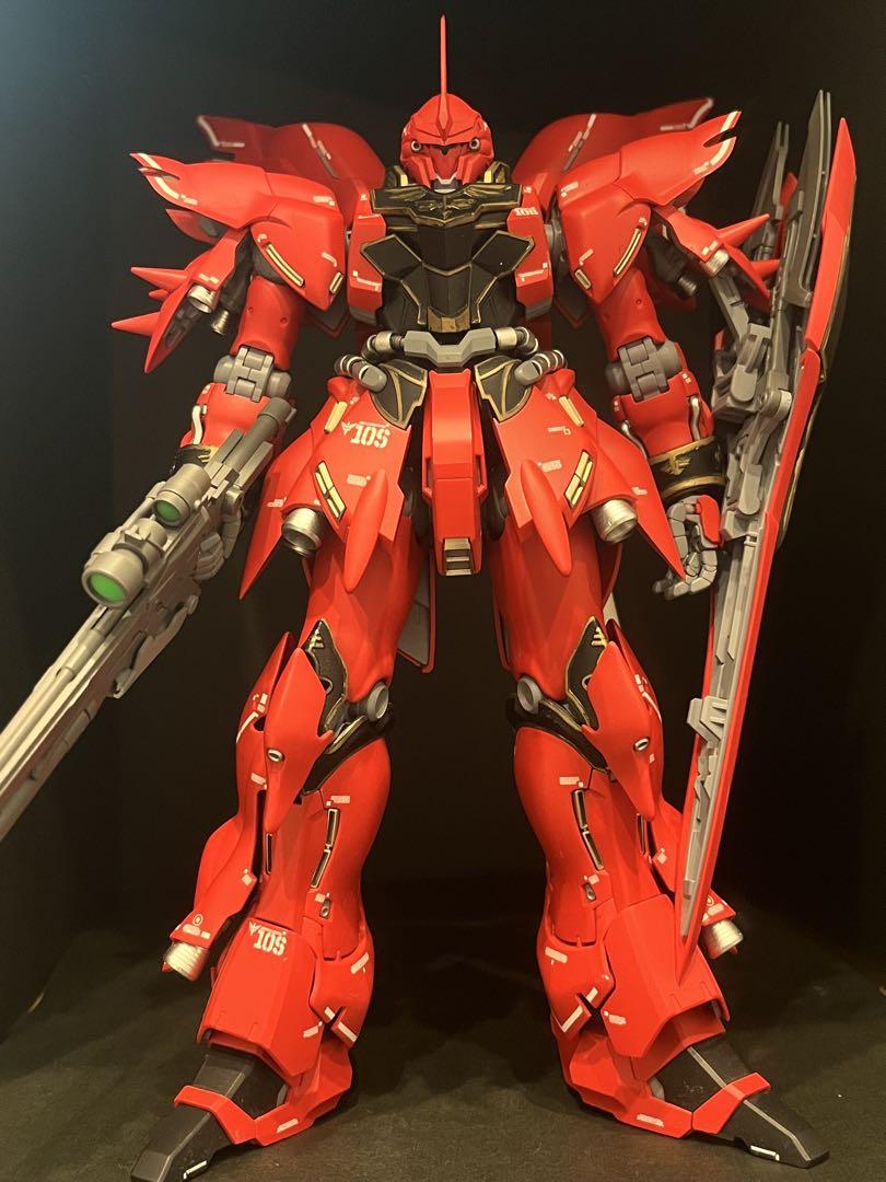 【市場希少品】ガンプラ ジャンク　MG 1/100　シナンジュ　クリーニング済