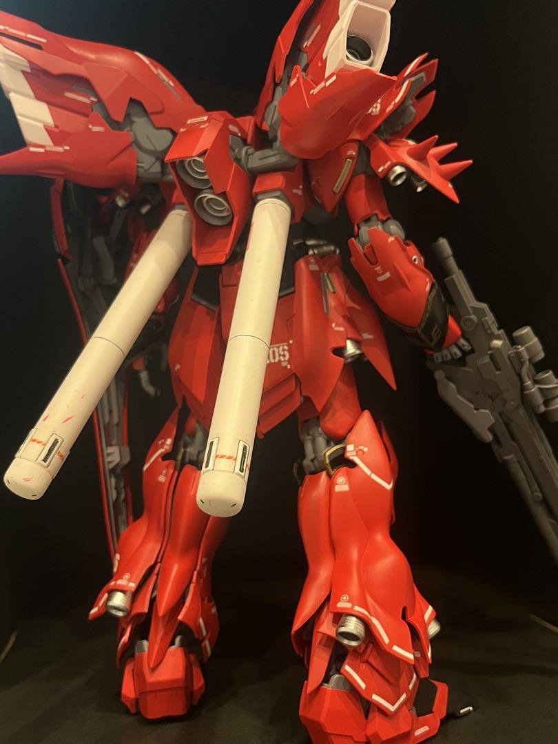 【市場希少品】ガンプラ ジャンク　MG 1/100　シナンジュ　クリーニング済