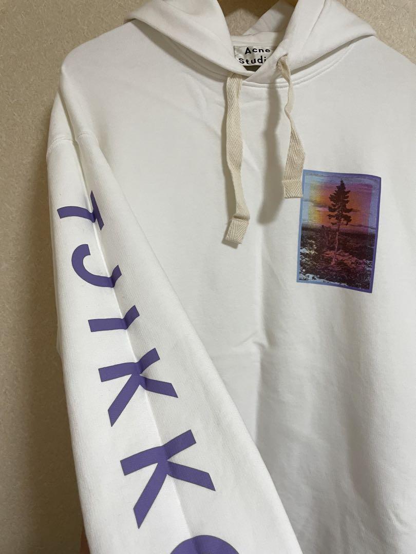 Acne Studios ホワイト パーカー